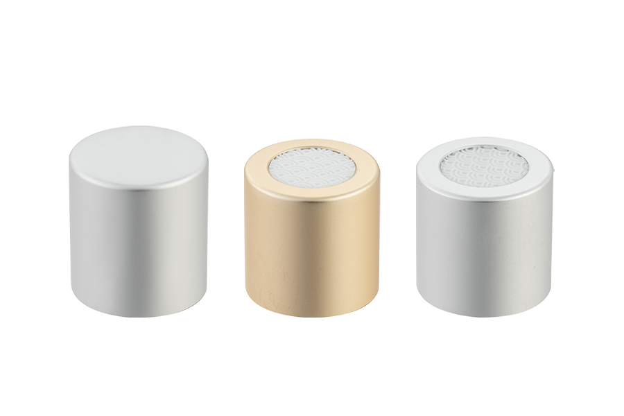 Aluminijski plastični okrugli vijak poklopac parfema